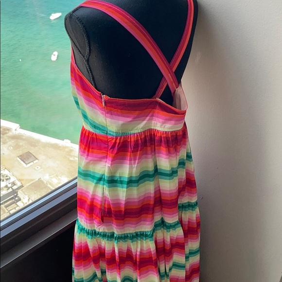 JCrew Multi Colored Maxi Dress US Size 6 NWT - Picture 11 of 11